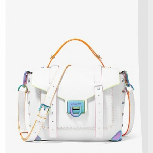 Michael Kors designer cross body bag, leather. - Picture 6 of 6